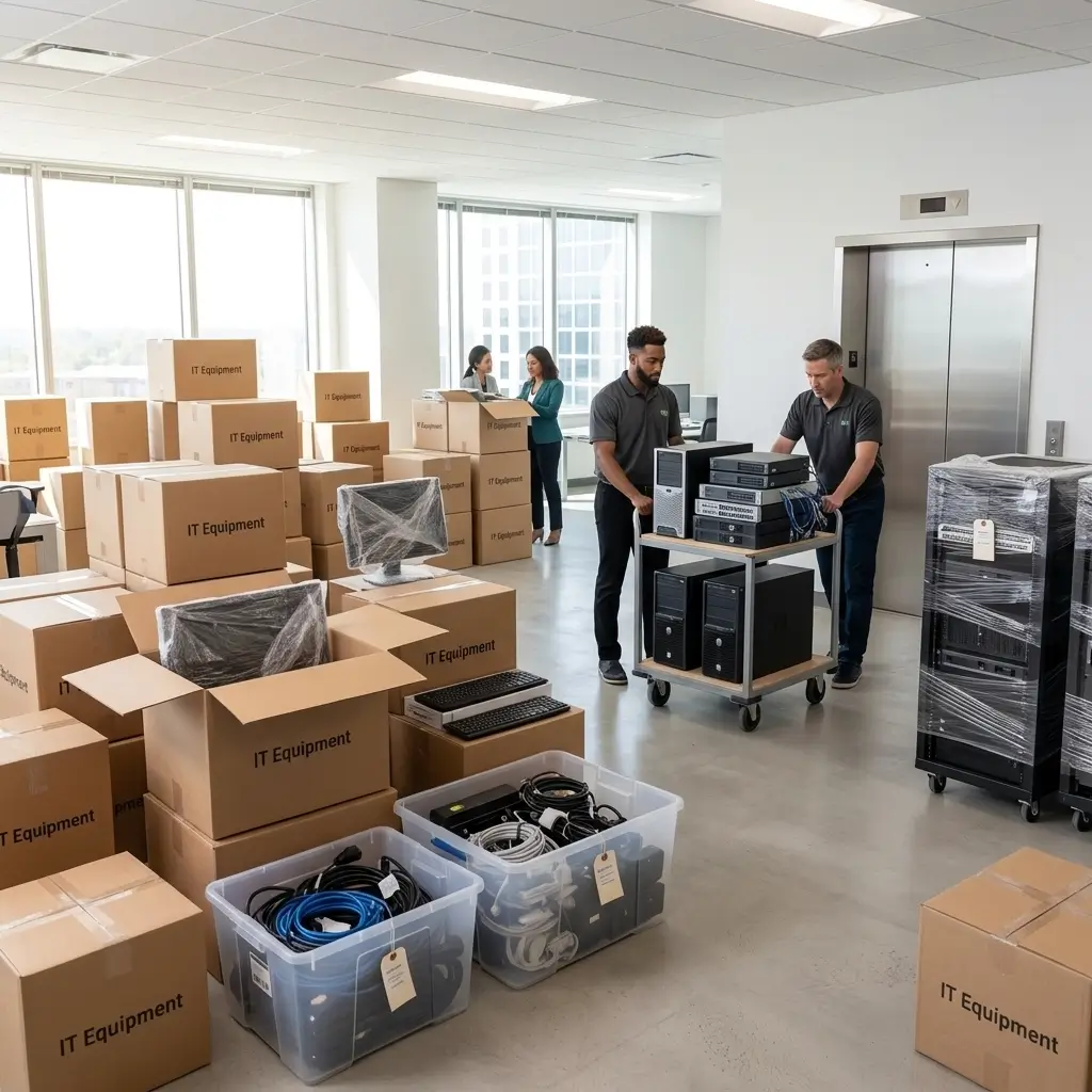 Office technology relocation