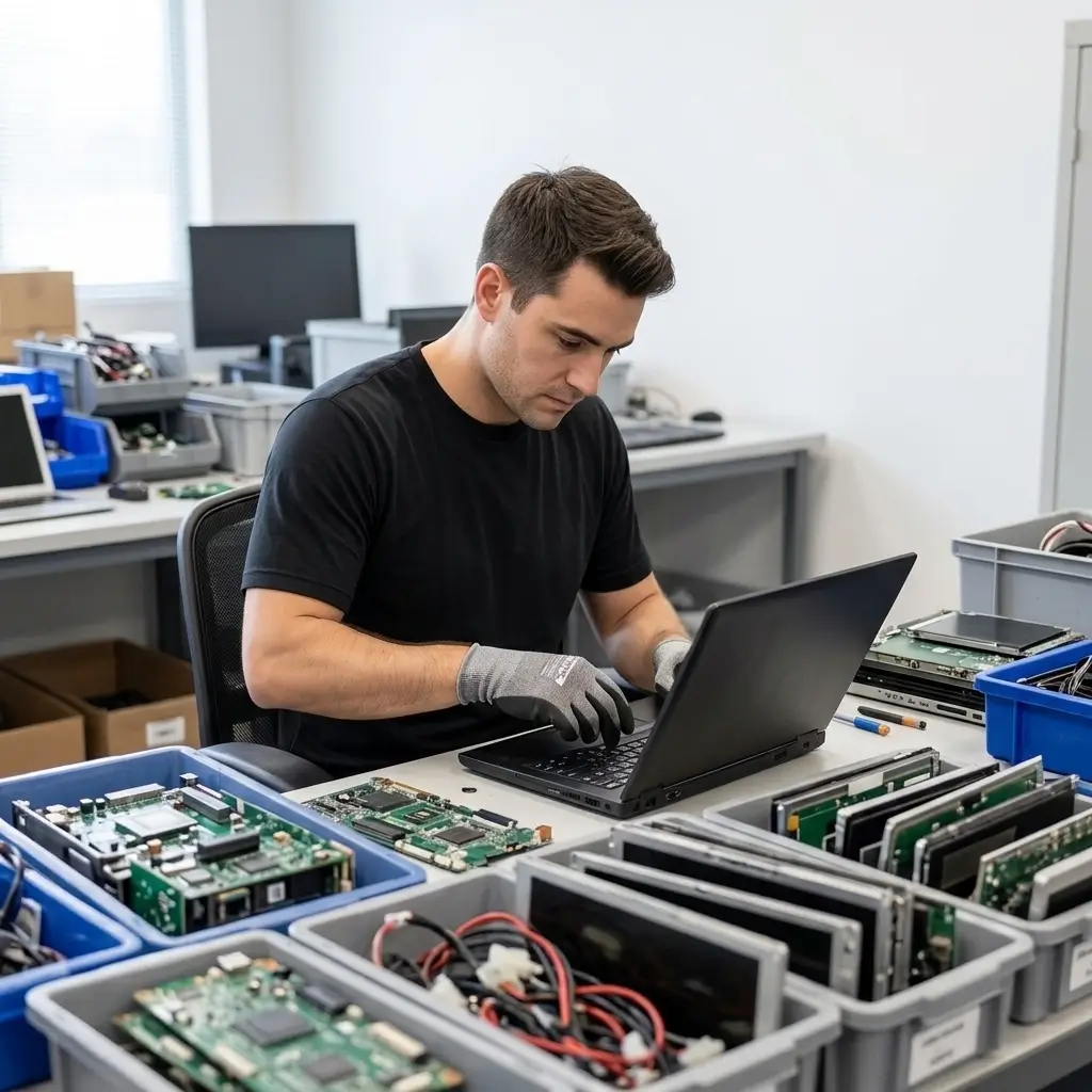 e-waste recycling company